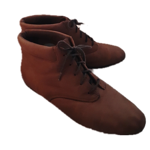 Vintage 80s' Easy Spirit  Bebop Leather Suede Brown Booties Excellent condition - Picture 2 of 5